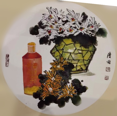 泸州书画大咖云集贵州茅台酱香系列酒体验中心贺冬至(图3) 微信图片_20231224112711.jpg