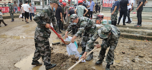 古蔺：丹桂遭遇洪涝灾害 皇华爱心驰援共抗风雨